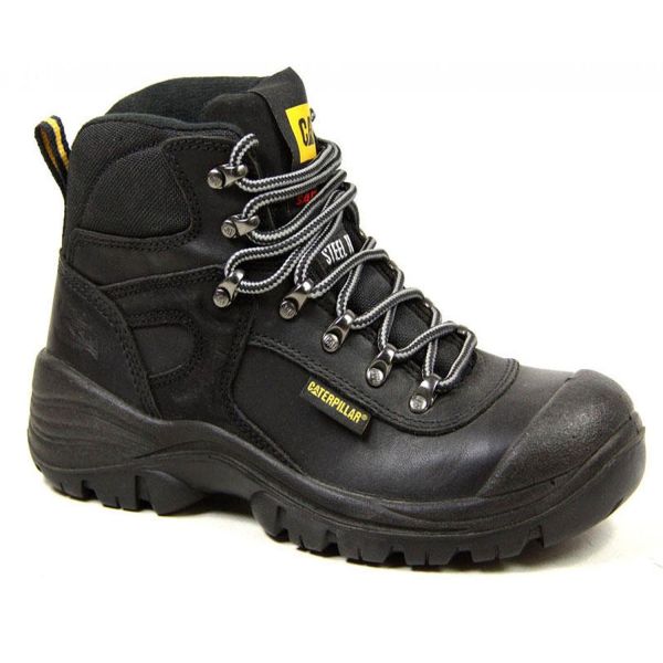 Bottes de sécurité Caterpillar Premier, Homme, Noir, S3