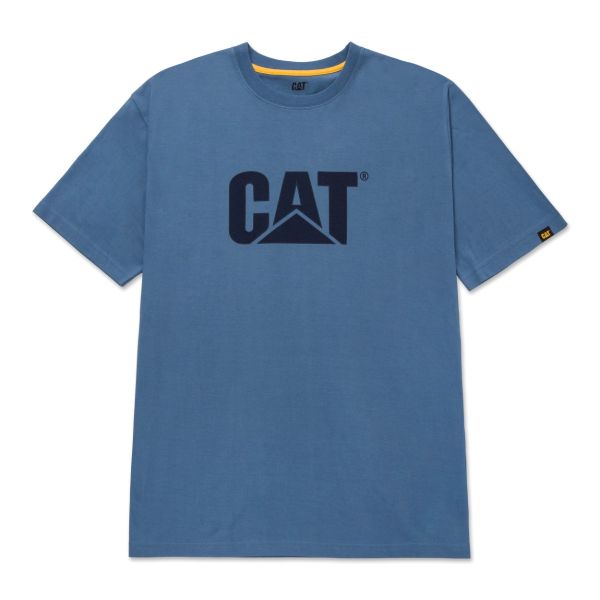 T-Shirt Logo Trademark bleu