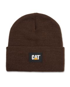 Cat® Label Cuff Beanie coffee