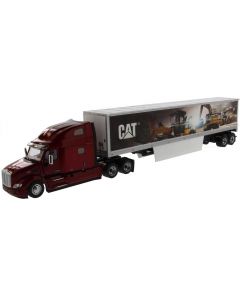 Peterbilt 579 Truck w/ Cat® Mural Trailers