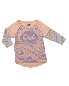 Cat® Kinder-Shirt rosa