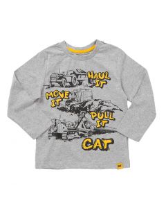 Cat® Kids Langarmshirt "Move it"
