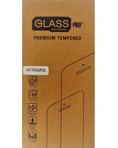 Panzerfolie Tempered Glass für Cat® S53 im 2er Pack