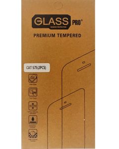 Panzerfolie Tempered Glass für Cat® S75 im 2er Pack