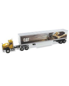 Cat® CT660 Camion avec remorque publicitaire